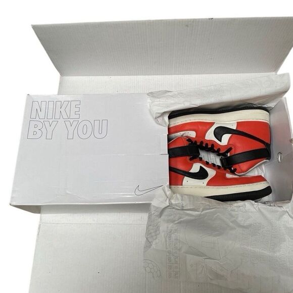 Nike Air Force 1 High Nike By You S.F. Giants DNY4168 Size 10.5 Orange Black Box main image 6